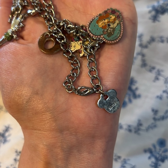 Disney Charm Bracelet | Lady & the Tramp, 101 Dalmatians, Tinker Bell + More - Picture 4 of 5